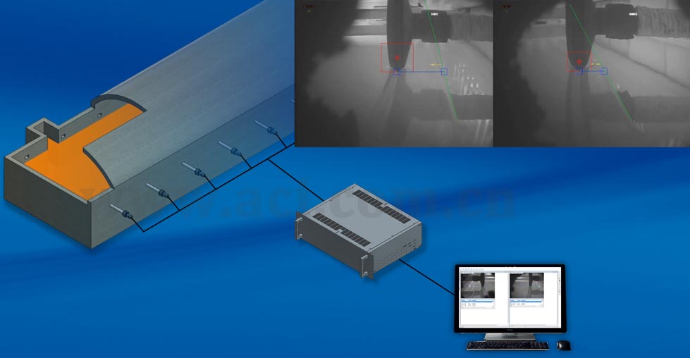 CANTY浮法玻璃自动牵引监测系统